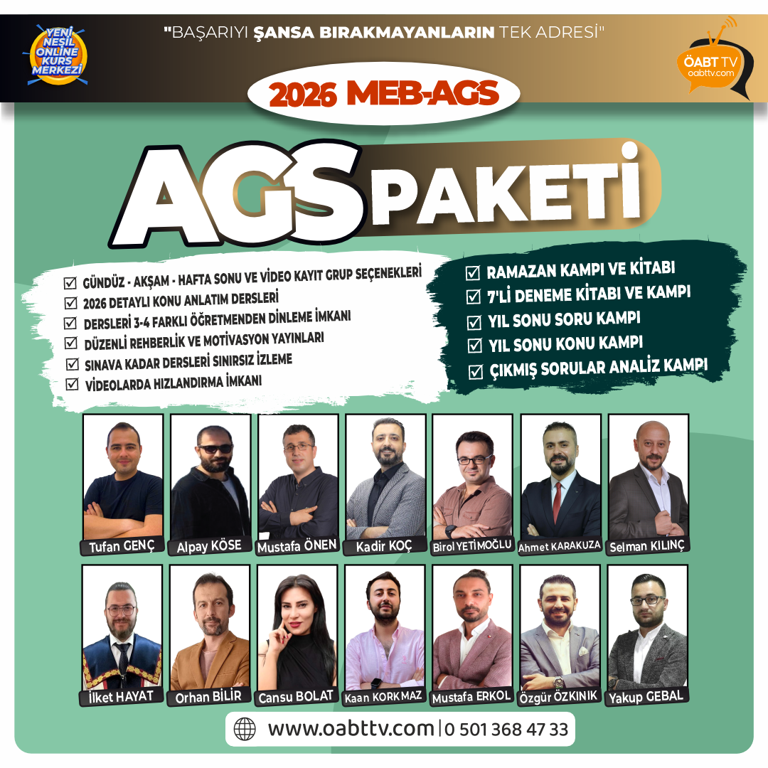 AGS PAKETİ ÖABTTV